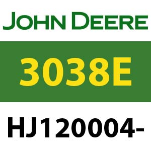 John Deere 3038E (HJ120004- ) QR Guide