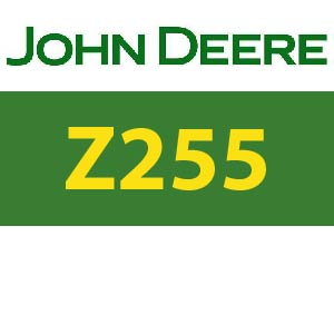 John Deere Z255 Quick Reference Guide