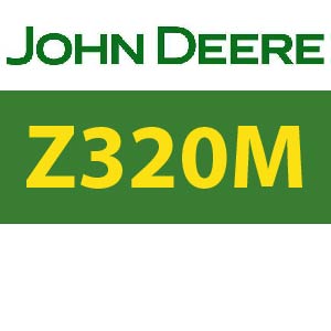John Deere Z320M Quick Reference Guide