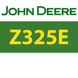 John Deere Z325E Quick Reference Guide