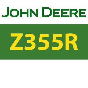 John Deere Z355R Quick Reference Guide