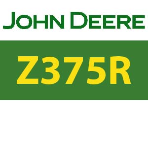 John Deere Z375R Quick Reference Guide