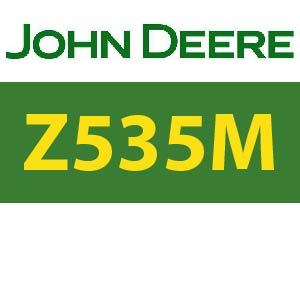 John Deere Z535M Quick Reference Guide