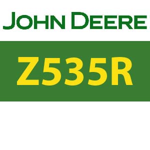 John Deere Z535R Quick Reference Guide