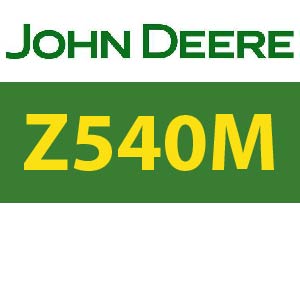 John Deere Z540M Quick Reference Guide
