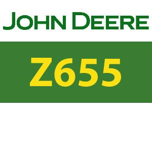 John Deere Z655 Quick Reference Guide