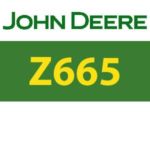 John Deere Z665 Quick Reference Guide