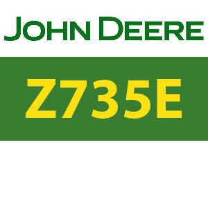 John Deere Z735E Quick Reference Guide