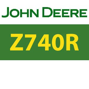 John Deere Z740R Quick Reference Guide