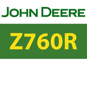 John Deere Z760R Quick Reference Guide