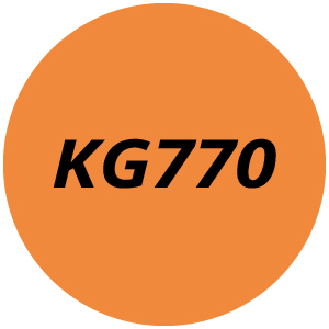 KG770 Sweeper Machines Parts