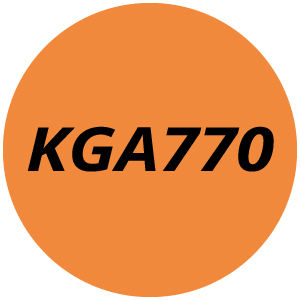 KGA770 Sweeper Machines Parts