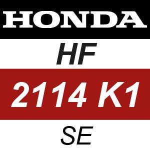 Honda HF2114K1-SE Ride On Mower Parts