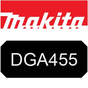 Makita DGA455 115mm Cordless Angle Grinder Parts