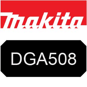 Makita DGA508 125mm Cordless Angle Grinder Parts