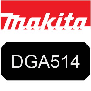 Makita DGA514 125mm Cordless Angle Grinder Parts