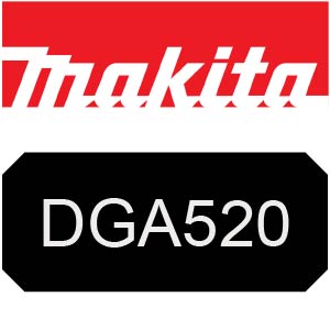 Makita DGA520 125mm Cordless Angle Grinder Parts