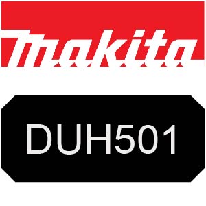 Makita DUH501 500mm Cordless Hedge Trimmer Parts
