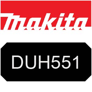 Makita DUH551 550mm Crdlss Hedge Trimmer Parts