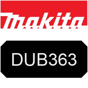 Makita DUB363 Cordless Blower Parts