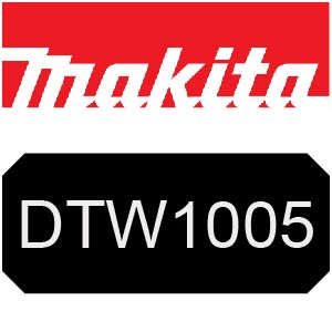 Makita DTW1005 Cordless Impact Wrench Parts