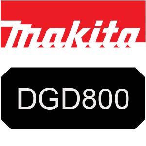 Makita DGD800 Cordless Die Grinder Parts