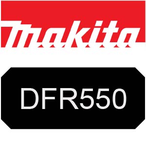 Makita DFR550 Cordless Auto Feed Screwdriver Parts