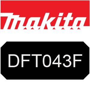 Makita DFT043F Cordless Screwdriver Parts