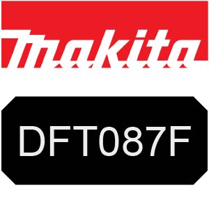 Makita DFT087F Cordless Screwdriver Parts