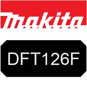 Makita DFT126F Cordless Screwdriver Parts