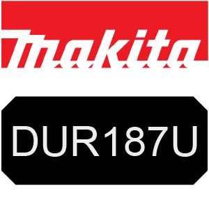 Makita DUR187U Cordless Grass Trimmer Parts