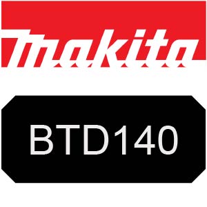 Makita BTD140 Cordless Impact Driver Parts