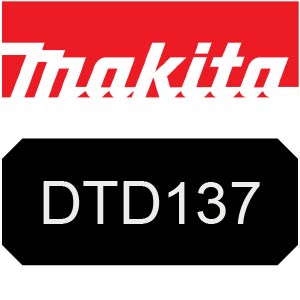Makita DTD137 Cordless Impact Driver Parts