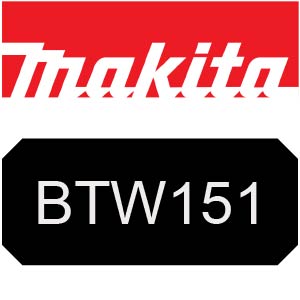 Makita BTW151 Cordless Impact Wrench Parts