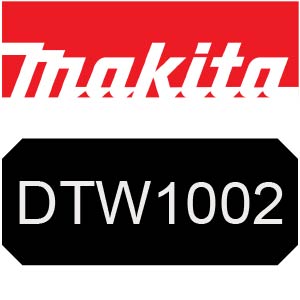 Makita DTW1002 Cordless Impact Wrench Parts