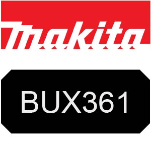 Makita BUX361 Cordless Multi Function Power Head Parts