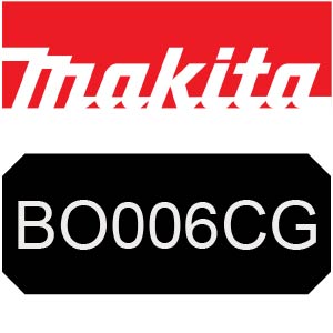 Makita BO006CG Battery Powered Orbital Sander Parts