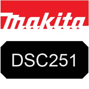 Makita DSC251 Cordless Steel Rod Cutter Parts