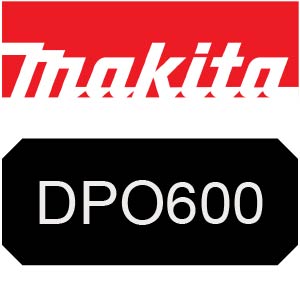Makita DPO600 150mm Dc Random Orbit Polisher Parts