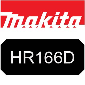 Makita HR166D 16mm Cordless Rotary Hammer Parts