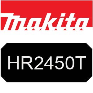 Makita HR2450T Rotary Hammer 24mm Parts