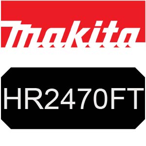 Makita HR2470FT Rotary Hammer 24mm Parts