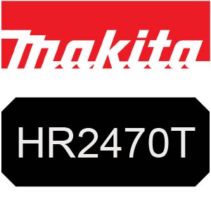 Makita HR2470T Rotary Hammer 24mm Parts