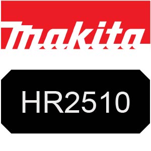 Makita HR2510 Rotary Hammer 25mm Parts