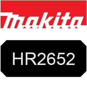 Makita HR2652 26mm Comb.Hammer With Dust Ext. Parts