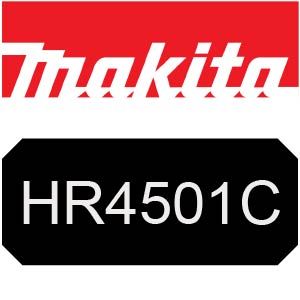 Makita HR4501C Rotary Hammer 45mm Parts