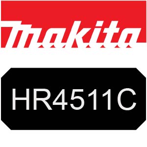 Makita HR4511C Rotary Hammer 45mm Parts