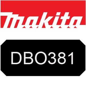 Makita DBO381 Cordless Finishing Sander Parts