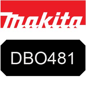 Makita DBO481 Cordless Finishing Sander Parts