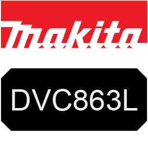 Makita DVC863L Cordless Vacuum Cleaner Parts